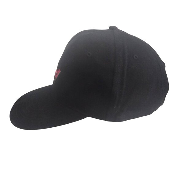 Vintage 90's Budweiser Racing-Strapback Hat-Bud Racing Proud Sponsor/Flag Logo - Picture 6 of 11